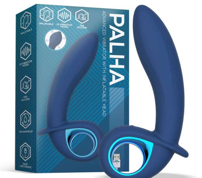 Alpha Advanced Vibe avec fonction gonflable et vibration USB Silicone