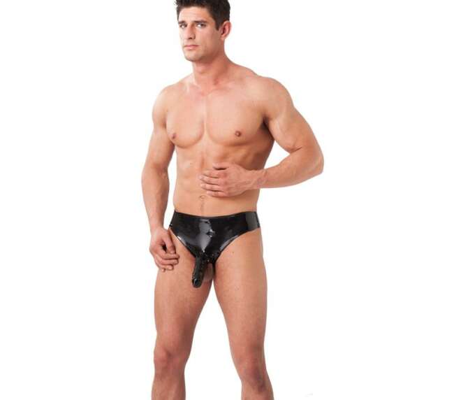 Boxer with Dildo Latex
