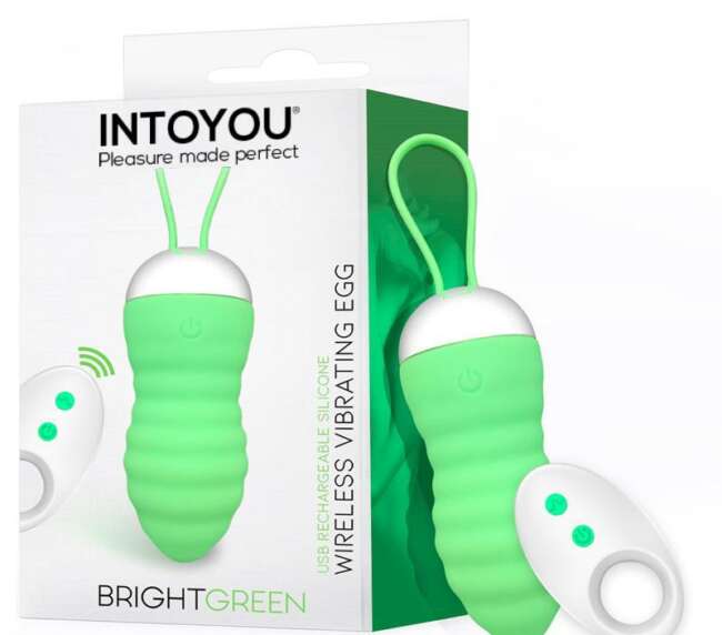Brightgreen Vibrating Egg Remote Control USB Silicone