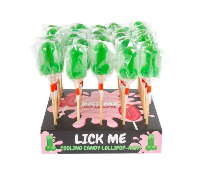 Display Mint Lollipops Cooling Effect 40 Pcs.