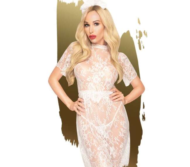 Dress Poison Cookie White