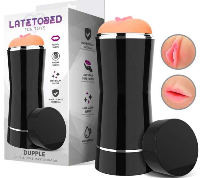 Dupple Double Hole Masturbator Vagina and Mouth