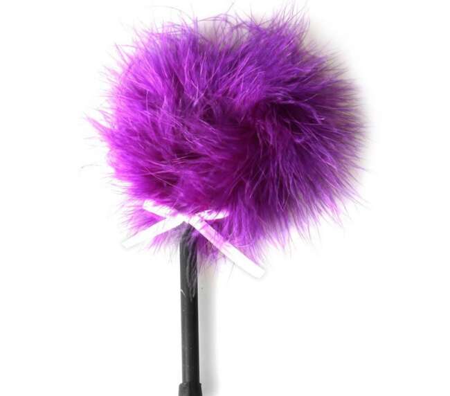 Feather Tickler wirh Marabou Purple
