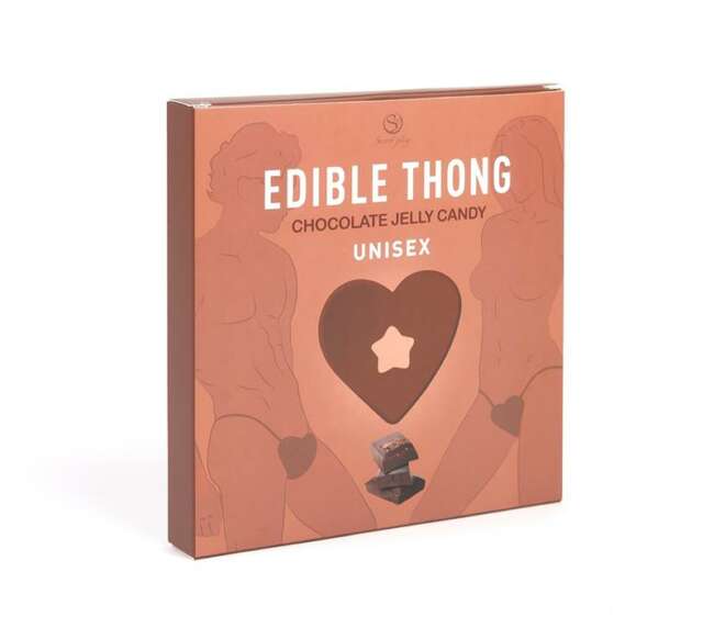 Gummy Thong Chocolate Unisex