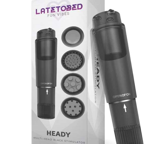 Heady Stimulator Multi-Head Black