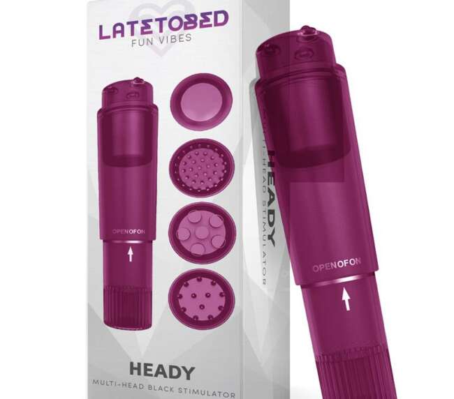 Heady Stimulator Multi-Head Purple