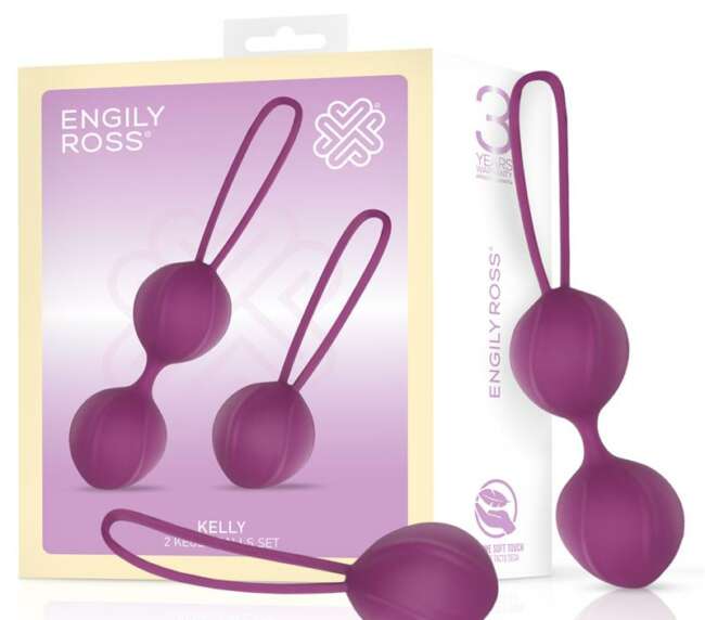 Kelly Kegel Balls Silicone Purple
