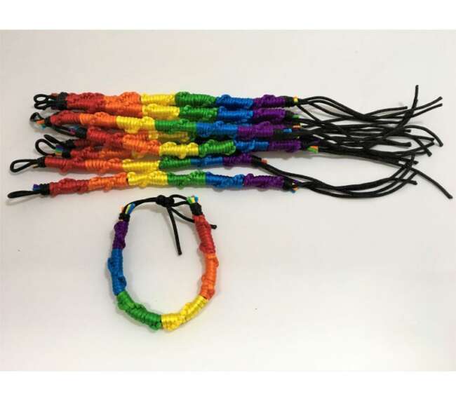 LGBT+ Pride Bracelet/Braid