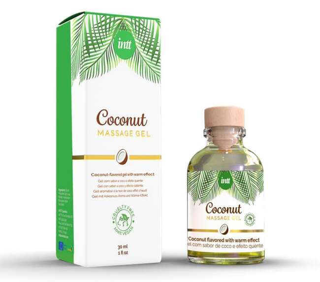 Massage Gel Coconut 100% Vegan Kissable 30 ml