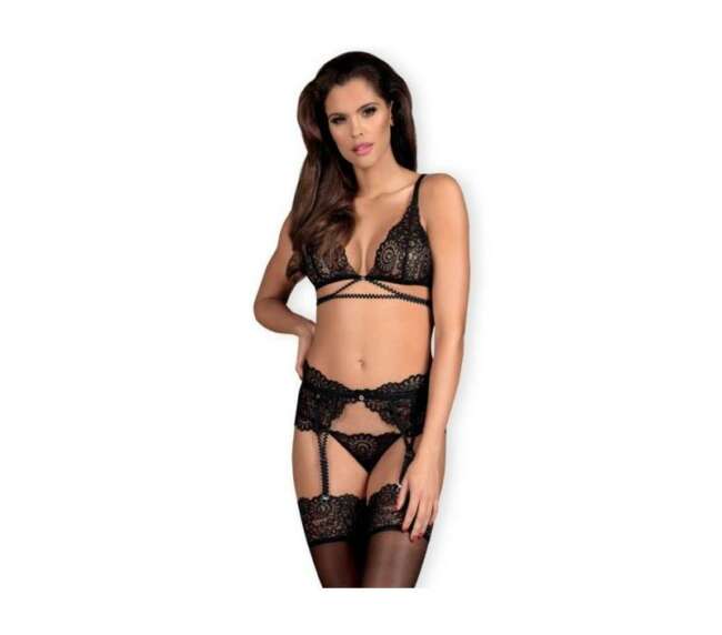 Mixty Set de 3 Piezas Negro