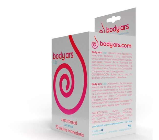 Monodose Natural Water Based Lubricant Gel 20 x 4 ml