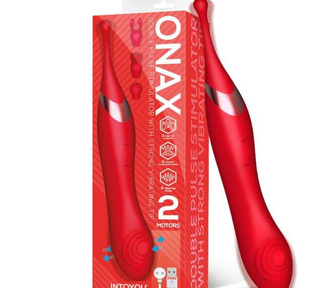 Onax Double Pulse Stimulator with Vibrating Tip USB