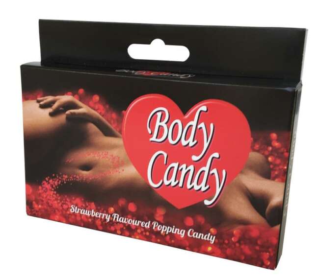 Popping Candy Strawberry Flavor Body Candy 2x16gr