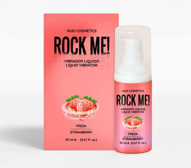 Rock Me! Liquid Vibrator Strawberry 20 ml