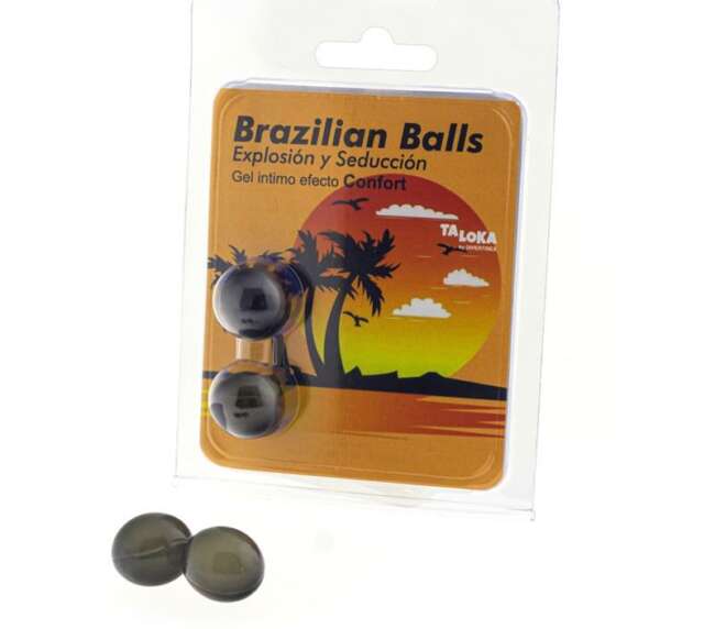 Set 2 Brazilian Balls Gel Comfort Effect