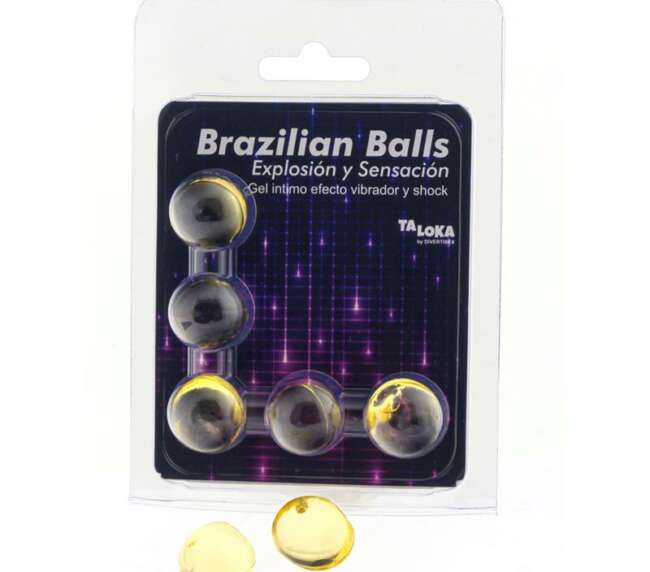 Set 5 Brazilian Balls Excitante Vibration and Shock Effect