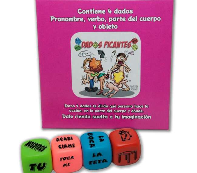 Set of 4 Fluorescent Dice