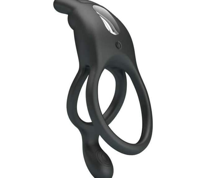 Seth Vibrating Double Cock Ring