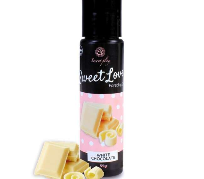 Lubrifiant Sweet Love Chocolat blanc 60 ml