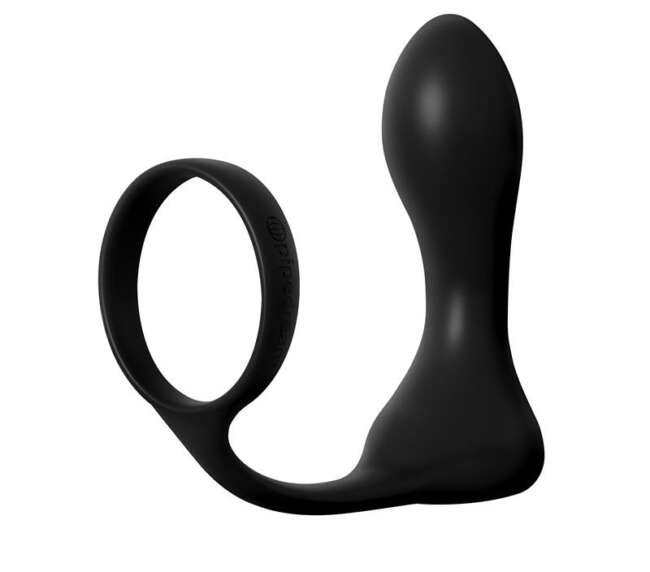 Vibrating Ass-Gam Black