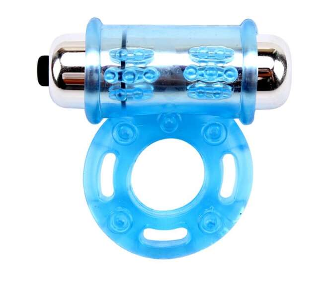 Vibrating Bull Ring-Blue