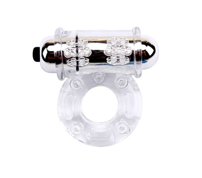 Vibrating Bull Ring-Clear