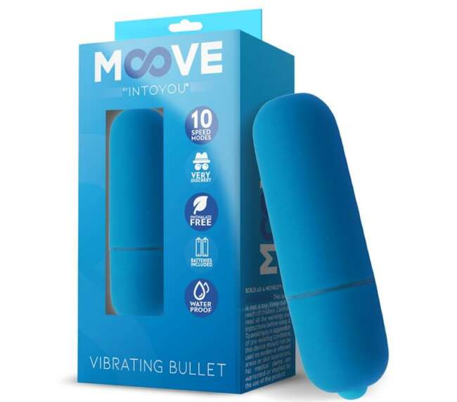 Vibrating Bullet 10 Functions Blue