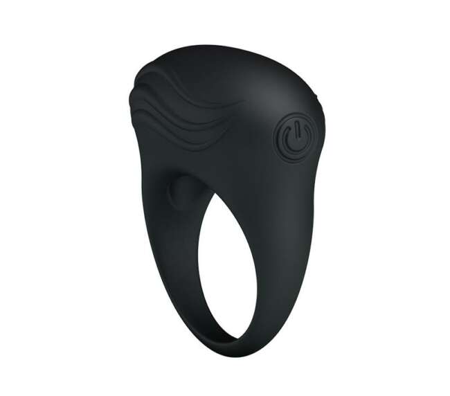 Vibrating Cock Ring Bertram Black