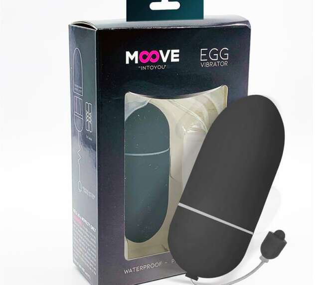 Vibrating Egg 10 Functions Black