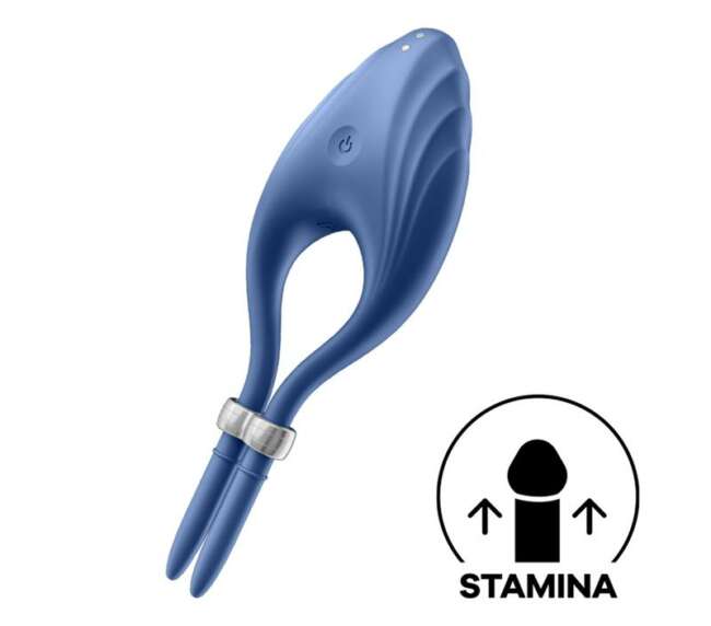 Vibrating Penis Ring Duelist Blue