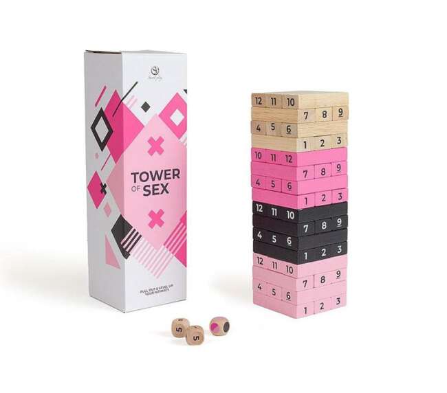 Jeu en bois Tour du sexe