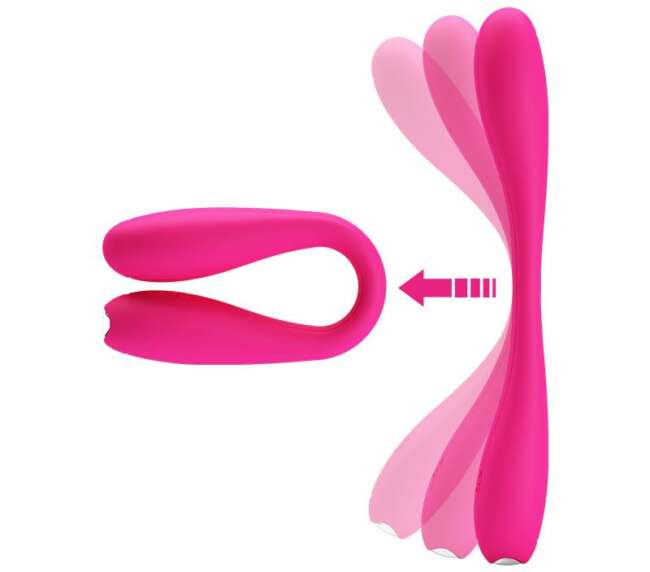 Yedda Vibrator Bendable Pink
